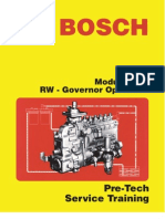 Bosch RW Governor Operation