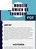 El Modelo Atómico de Thomsom