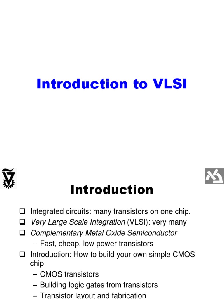 Introduction to CMOS VLSI Design | PDF | Cmos | Field Effect Transistor