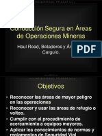 Curso Conduccion Segura Manejo Defensivo Camionetas Minas Areas Peligro Mineria Normas Seguridad Vial