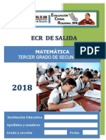Matematica - 3° - Ecr - Secundaria