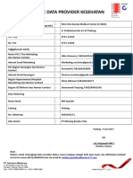 FORM UPDATE DATA INFORMASI PROVIDER KESEHATAN NEW