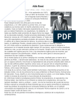 Biografia de Aldo Rossi