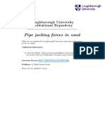 Pipe Jacking Force PDF