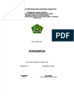 Laporan Pertanggungjawaban Kegiatan KSM Internal PDF