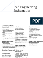 Advanced Engineering Mathematics: Complex Numbers & Complex Variables
