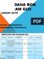 Menu Bok Program Gizi Tahun 2019