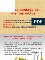 Rueda dentada de dientes rectos: clasificación, características y proceso de fresado