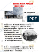 HISTORIA DEL MOVIMIENTO POPULAR EN HONDURAS (Autoguardado)