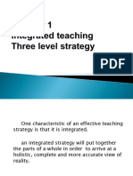 My Report Integrated Teachinh Strategy