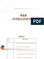Web Intelligence