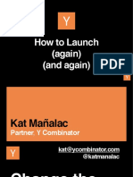 Kat Manalac - How To Launch (Again and Again)
