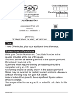 A2AS MATH Past Papers Mark Schemes Modified MayJune Series 2017 21622