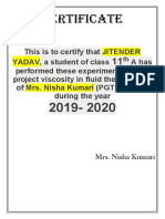 Certificate JITENDER YADAV PDF