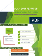 KESIMPULAN DAN PENUTUP ToT CDAKB