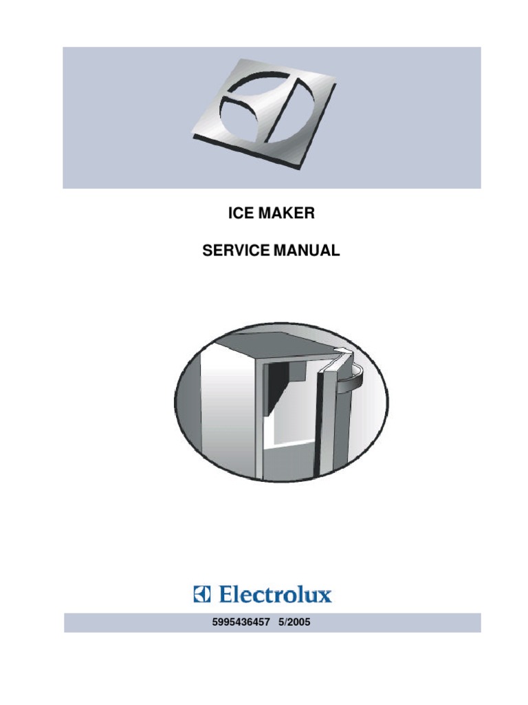 Ice Maker Service Manual PDF Ice Thermostat