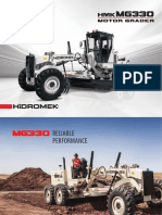 Reliable performance of Hidromek Motor Grader MG330