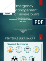 Emergency Management of Severe Burns