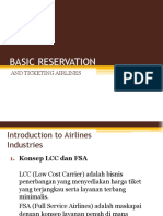 Basic Reservation & Airfare FIX1