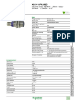 Telemecanique XS1N18PA349D Datasheet