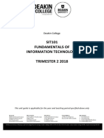 SIT101 Unit Outline (Trimester 1/2 2012-2019)