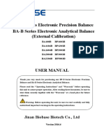 BA-B, BP-B Balance Manual (BA2004B)