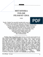 Metafisika Dalam Filsafat Cina PDF