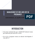 Management of HBV and HCV in Pregnancy