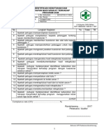 Daftar Tilik Identifikasi Kebutuhan Dan Harapan Masyarakat Terhadap Program Gizi