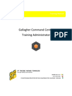 Gallagher Command Centre Training Administrator