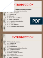 Estadistica Distribuciones y Tasa de Variacion