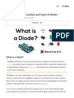 Diode - Definition, Symbol, and Types of Diodes - Electrical4U