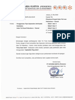Surat Penggunanaan Tipe Expansion Joint Pada Jembatan PDF