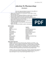 Intro Pharmacology