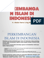 1.materi PERKEMBANGAN ISLAM DI INDONESIA