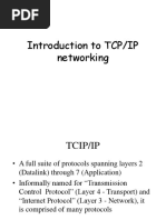 Lecture 8 - TCP Ip