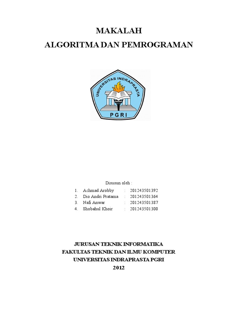 Algoritma dan Pemrograman Komputer | PDF | Seni | Komputer