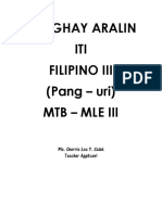 Ilokano Lesson Plan