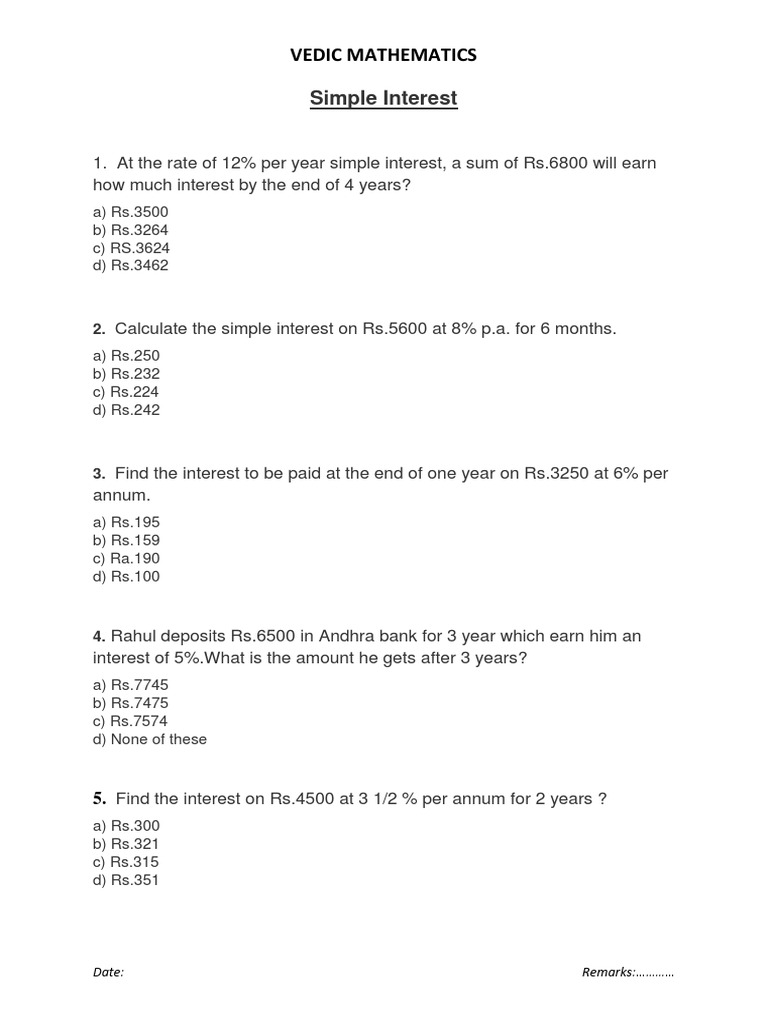 Simple Interest  Interest  Liability (Financial Accounting)