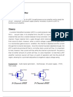 Fet Amplifier Lab#4