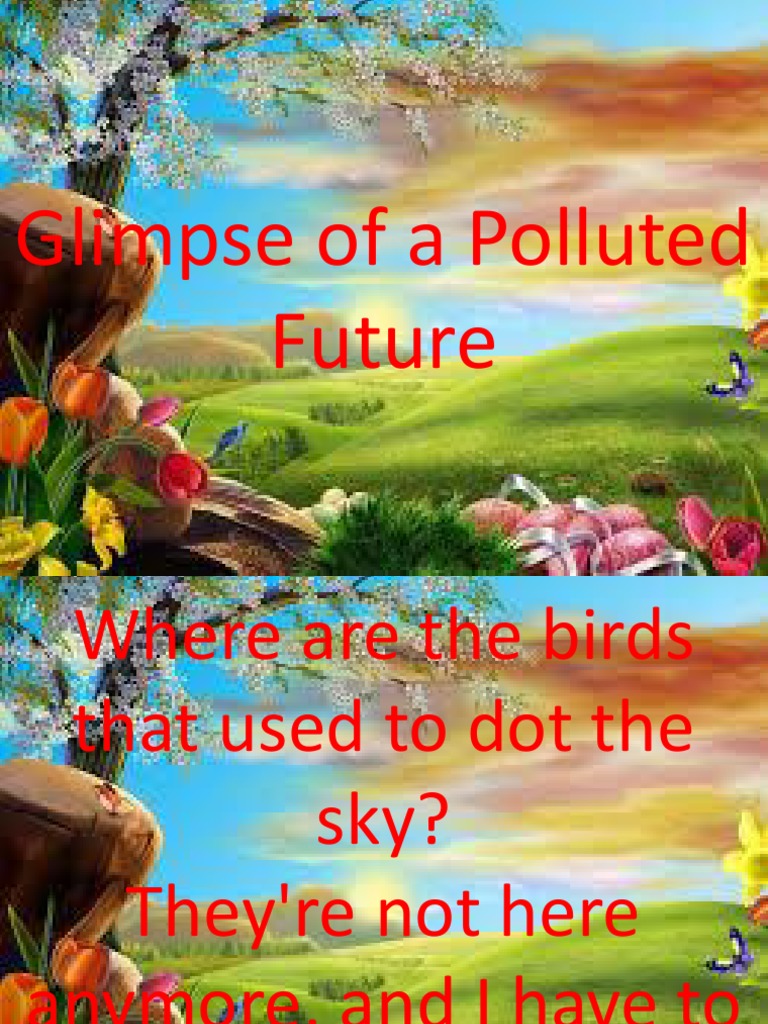 Glimpse Of A Polluted Future Day 4 PDF