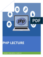 PHP Lecture