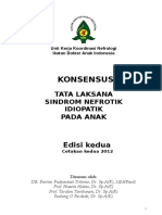 Konsensus Tata Laksana Sindrom Nefrotik Idiopatik Pada Anak