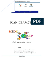 Plan de Afaceri - Kids World