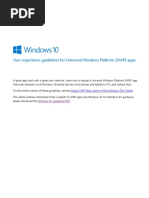 UWP App Design Guidelines v1509 PDF