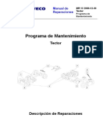 MR 13 Tector Programa Mantenimiento - Espanhol