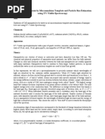 Uv-Visible Spectroscopy - Manual