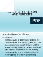 Analysis of Joists Beams and Girders