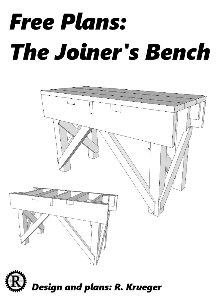 Joiners Bench Plans PDF