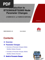 Material For BTS3900&BTS5900 Node Parameter Changes (V100R015C10 Vs V100R012C10SPC330)